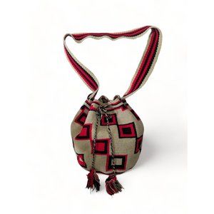 Wayuu Taya Foundation Colombian Knitted Cross Body Bag for Barneys Co-op 422